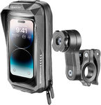Interphone Quiklox Waterproof Pro Kit в комплекте крепление на руль
