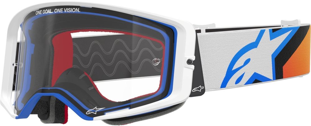 Alpinestars Supertech Corp оранжевые очки для мотокросса