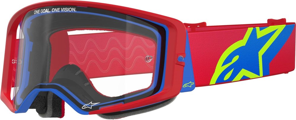 Alpinestars Supertech Corp красные очки для мотокросса