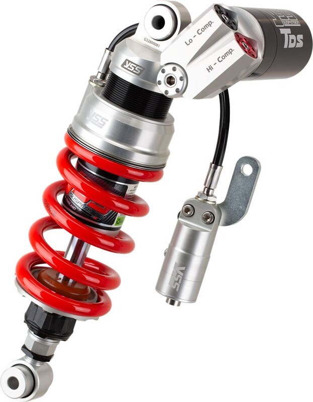 YSS Rear mono shock external reservoir Gas Racing