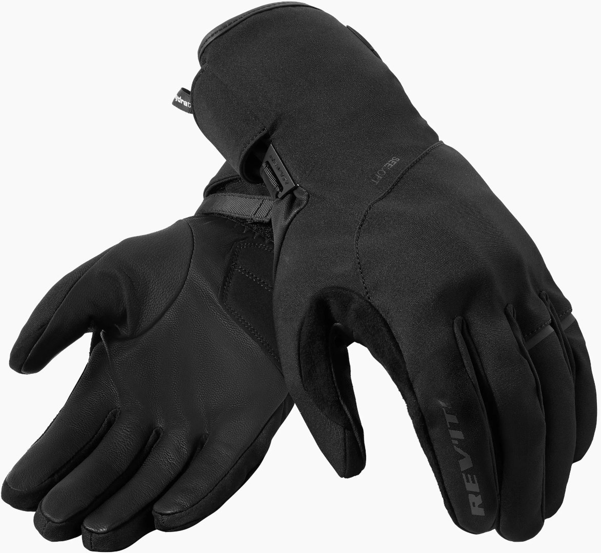 Revit Antigo H2O waterproof Motorcycle Gloves, black, Size S for Men-image-914549696