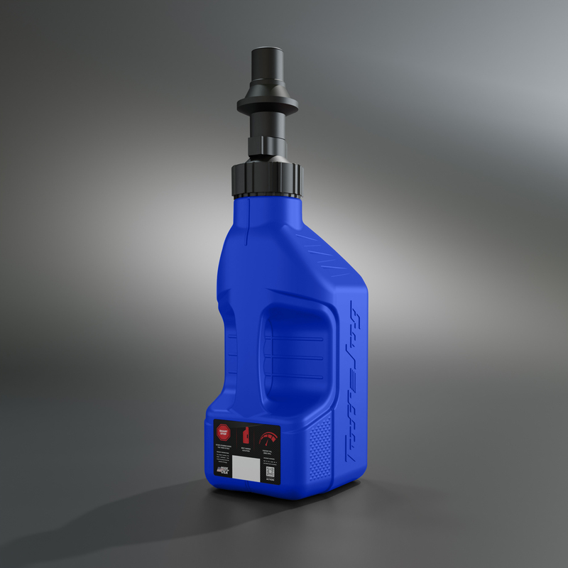 TUFF JUG 1.25G/5L Niebieski dzbanek tufowy z czarną nasadką zrywaka G3