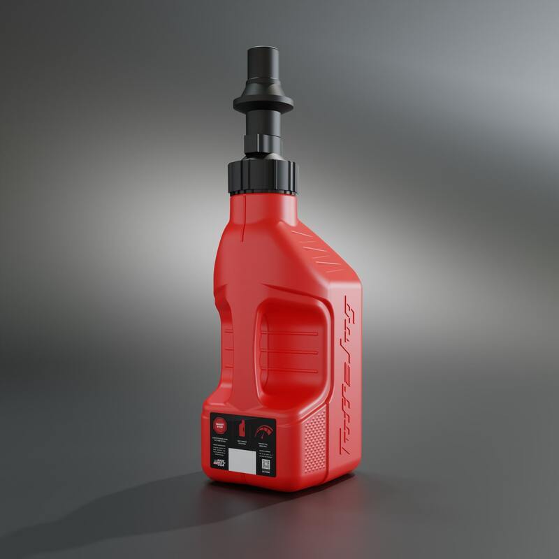 TUFFJUG TUFF JUG 1.25G/5L Czerwony dzbanek tufowy z czarną nasadką zrywaka G3