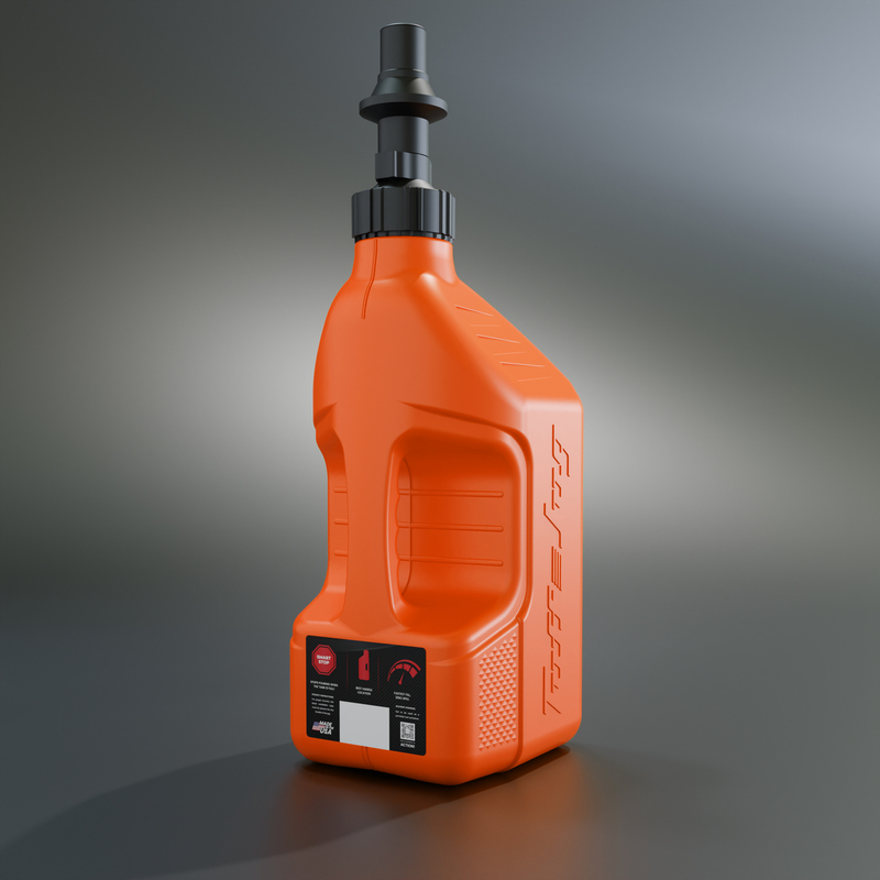 TUFF JUG 2.5G/10L Orange Tuff Jug with Black Ripper Cap G3