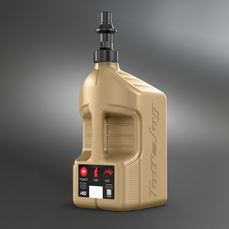 TUFFJUG TUFF JUG 5G/20L Desert Tan Tuff Krug mit schwarzer Ripper Cap G3