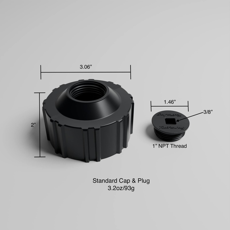 TUFFJUG TUFF JUG Standard Keps med Mittplugg - Svart