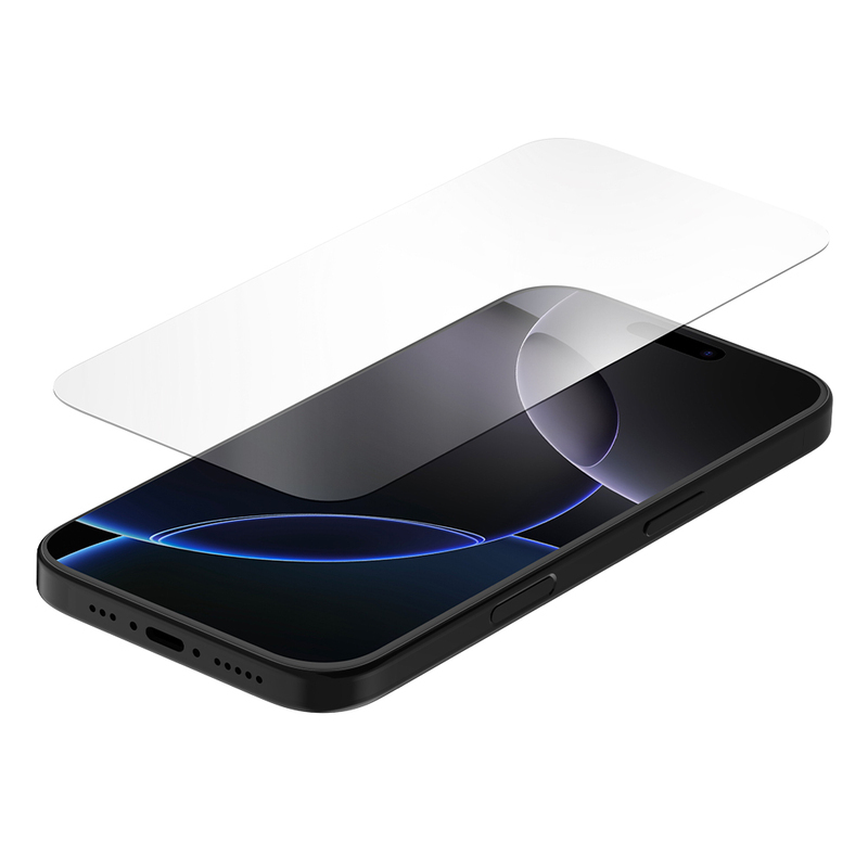 Quad Lock Displayschutzfolie - Gehärtetes Glas - iPhone 16 Pro