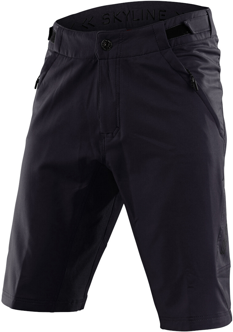 Troy Lee Designs Skyline Shell Mono Bicycle Shorts, black, Size 38 for Men-image-628791873