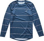 Troy Lee Designs Flowline Revert Midnight Blue Велосипедный джерси