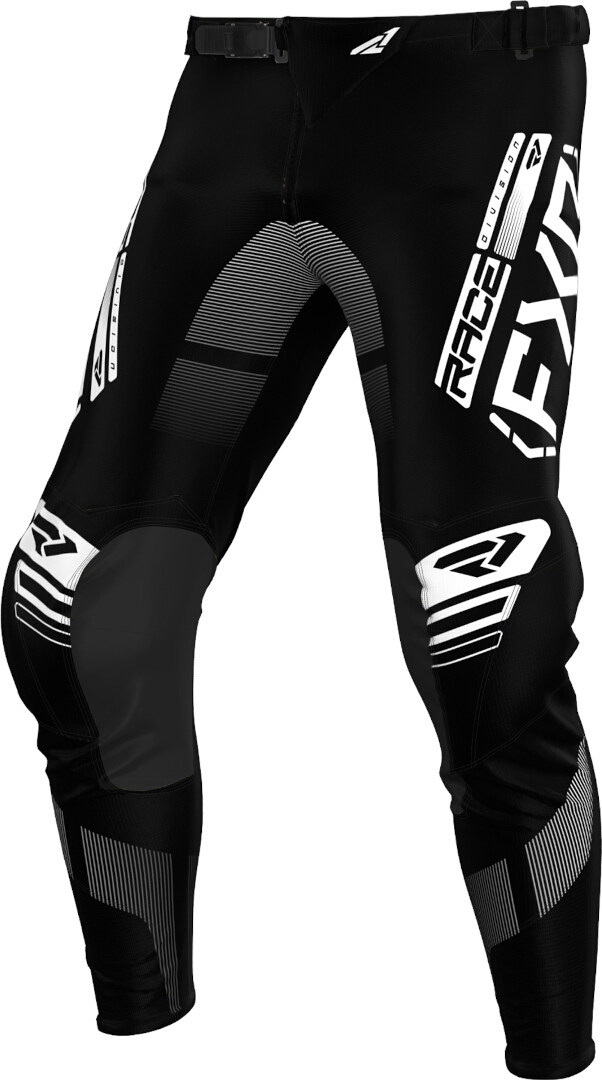 FXR Podium 2025 Штаны для мотокросса Черный/Белый 34 
