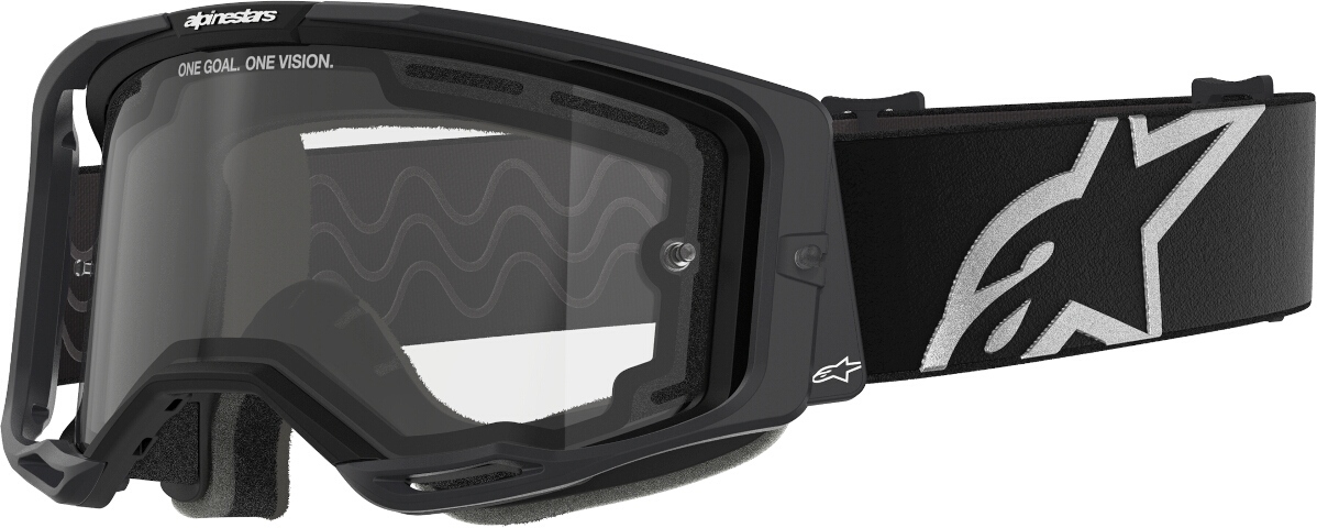 Alpinestars Vision 8 Corp Dual Pane Motocross Brille, schwarz für Männer