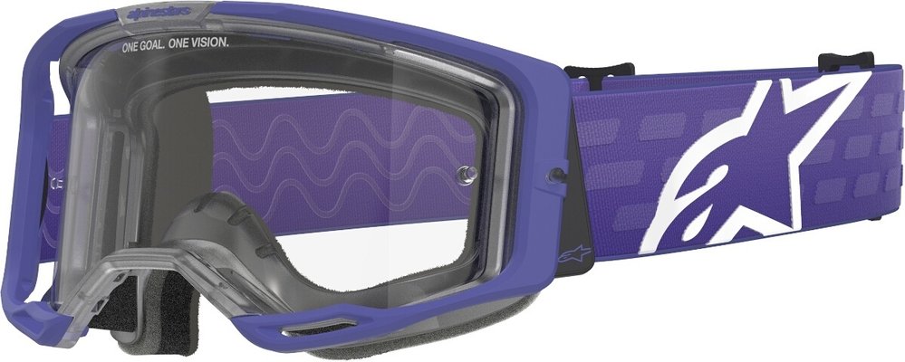 Alpinestars Vision 8 Corp Stripes Очки для мотокросса