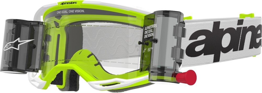 Alpinestars Vision 8 Wordmark Roll-Off Очки для мотокросса
