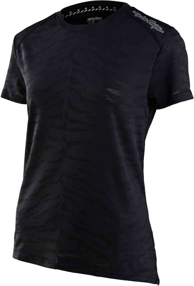Troy Lee Designs Lilium Tiger Jacquard Ladies Велоджерси с коротким рукавом