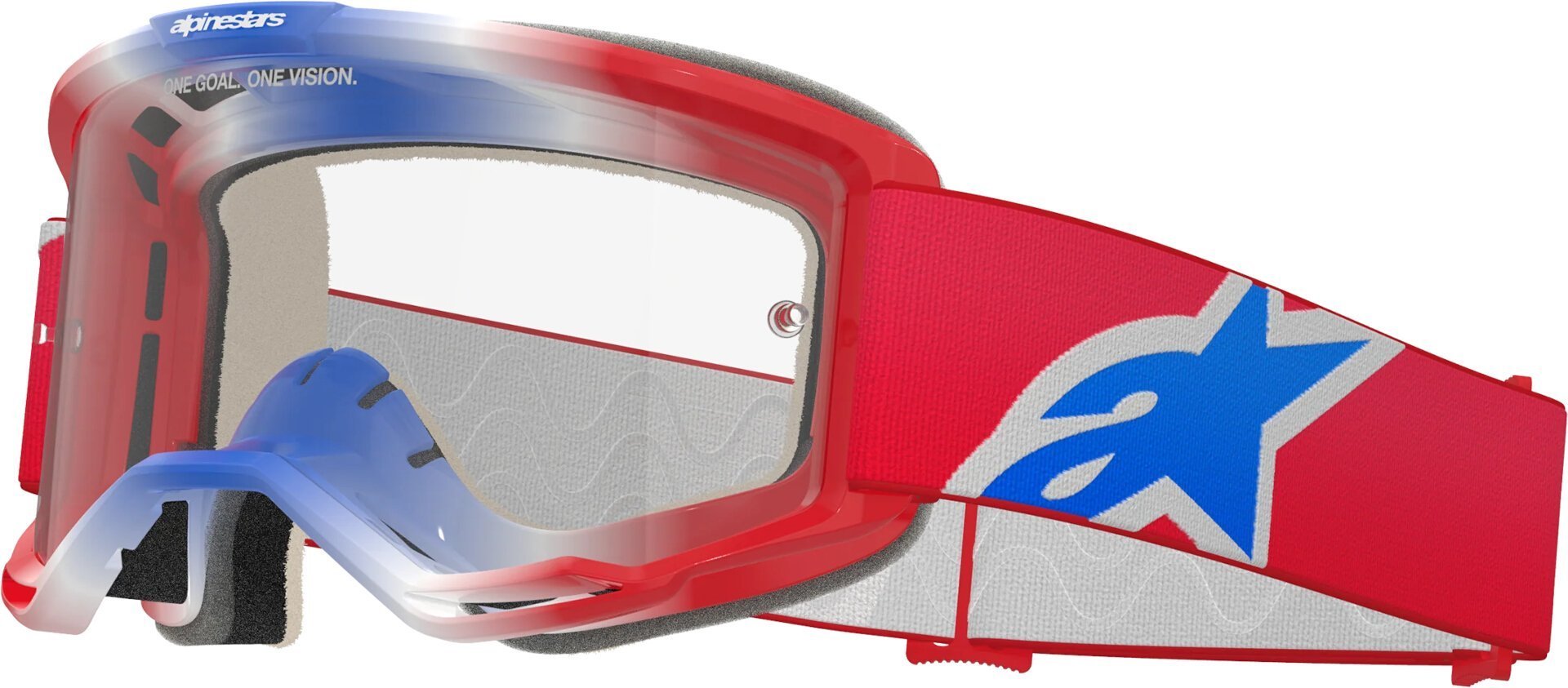 Alpinestars Vision 5 Corp Tricolor Очки для мотокросса