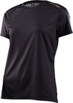 Troy Lee Designs Lilium Solid Black Ladies Велоджерси с коротким рукавом