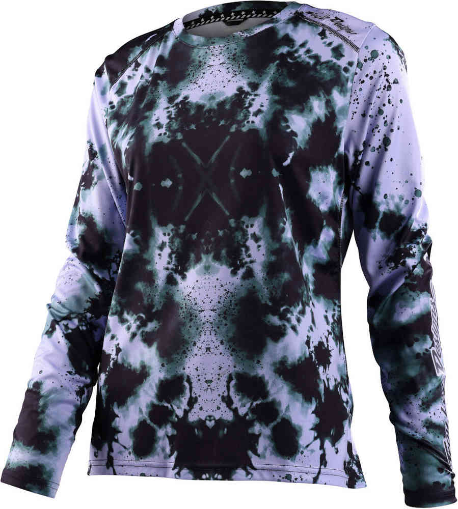 Troy Lee Designs Lilium Watercolor Lilac Ladies Велосипедный джерси