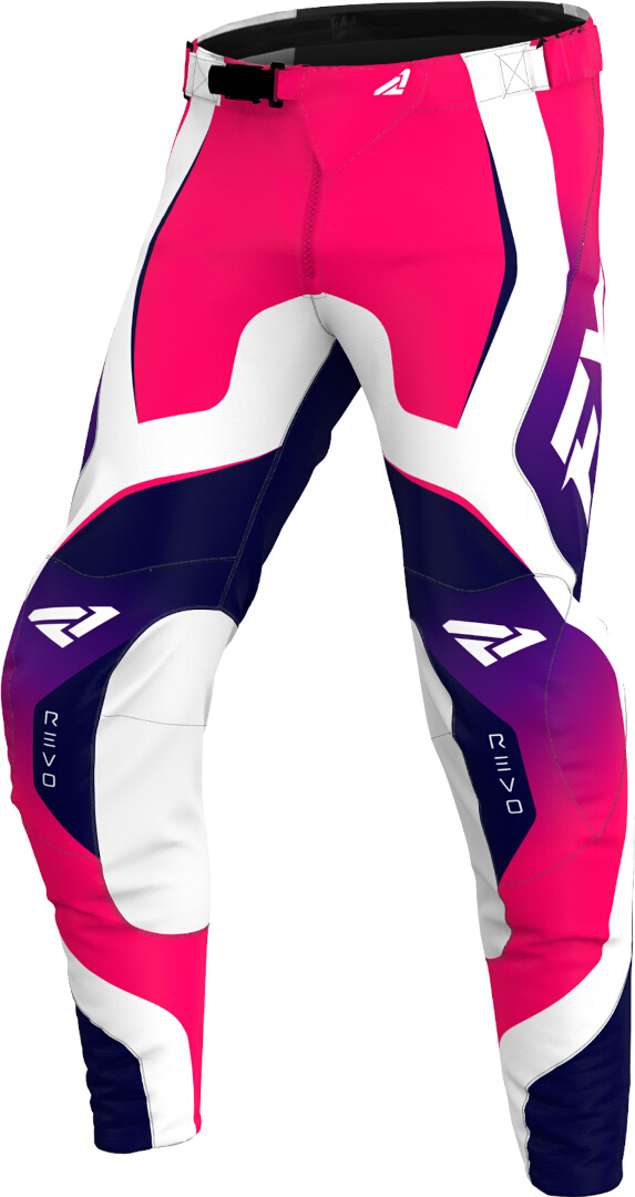 FXR Revo 2025 Pantalons de motocross pour jeunes, rose-pourpre, taille 28