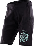 Troy Lee Designs Lilium Micayla Gatto Black Ladies Велосипедные шорты