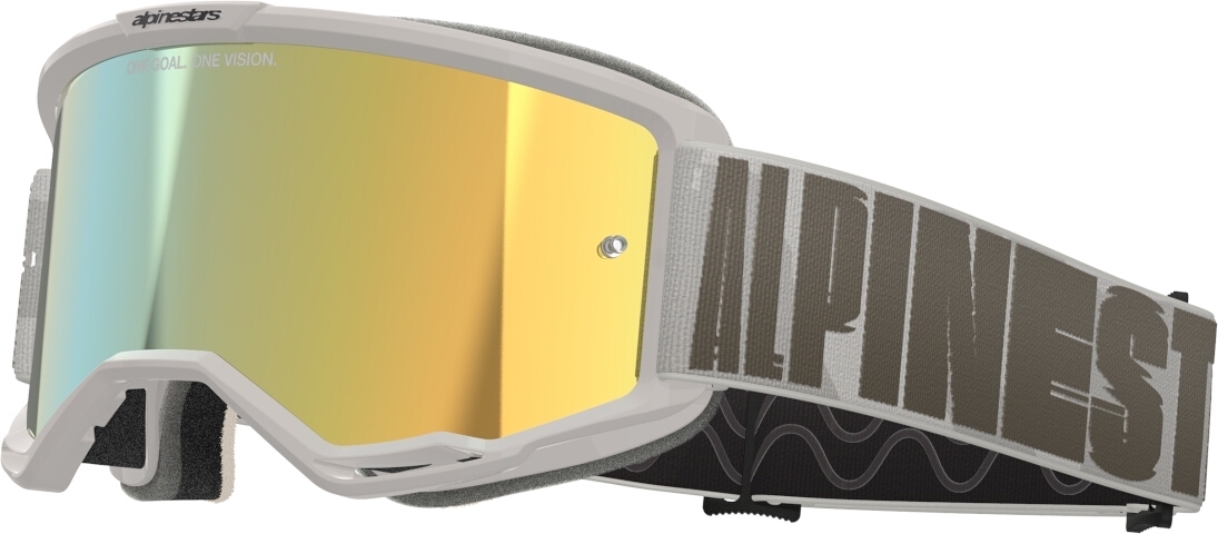 Alpinestars Vision 5 Hollow Mirror Очки для мотокросса Серый 