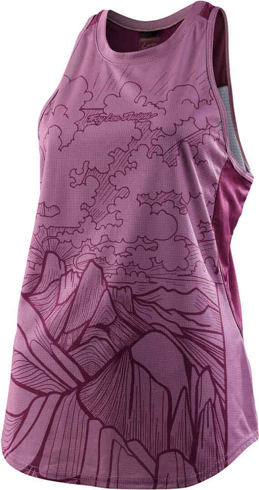 Troy Lee Designs Luxe Micayla Gatto Rosewood Ladies Велосипедная майка