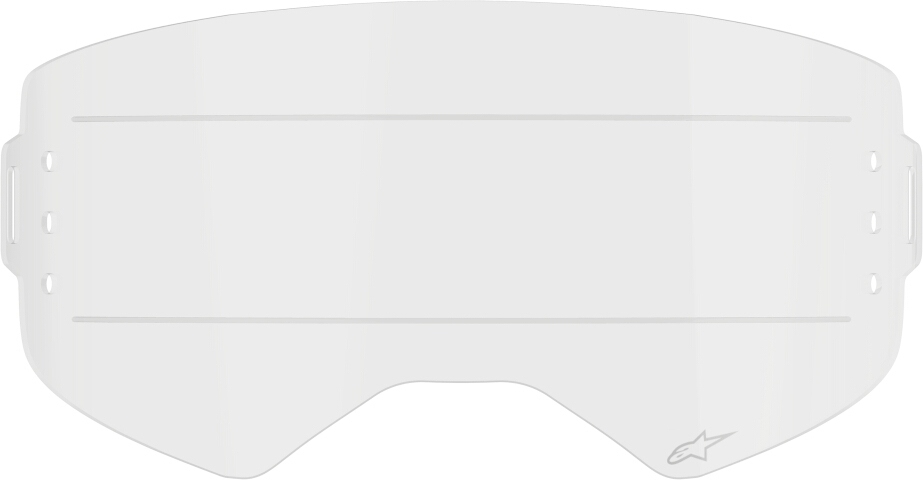 Alpinestars Supertech Roll-Off Replacement Lens, Clear
