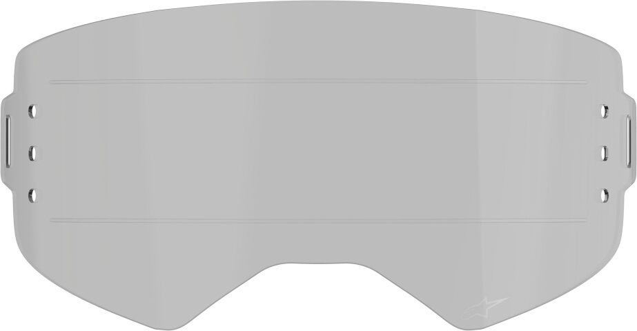 Alpinestars Supertech Roll-Off Replacement Lens, Grey