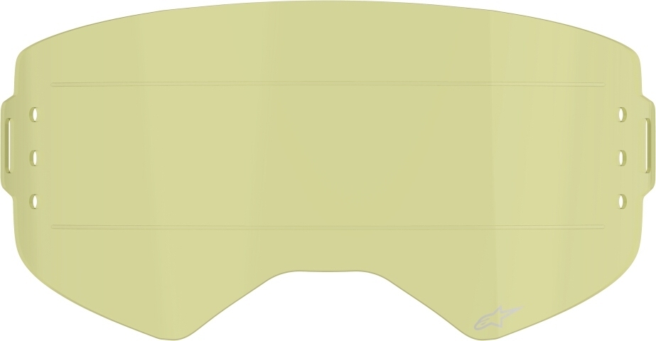 Alpinestars Unisex Yellow Supertech Roll-Off Replacement Lens,