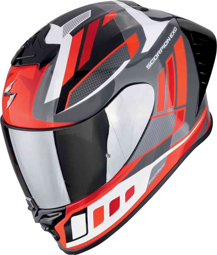 Scorpion EXO R1 Evo II Air Vital Шлем Серый/Черный/Красный XS (53/54) 