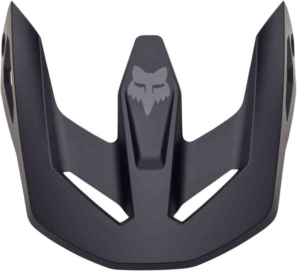 FOX V1 Matte Black Пик молодежных шлемов