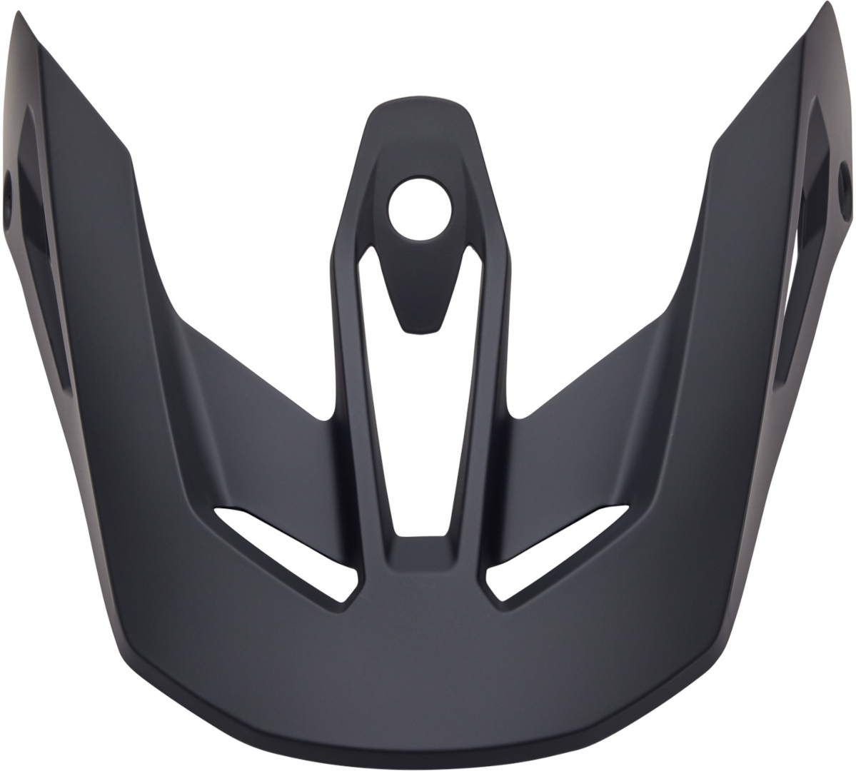 FOX V3 RS Solid Пик Шлема Черный матовый S 