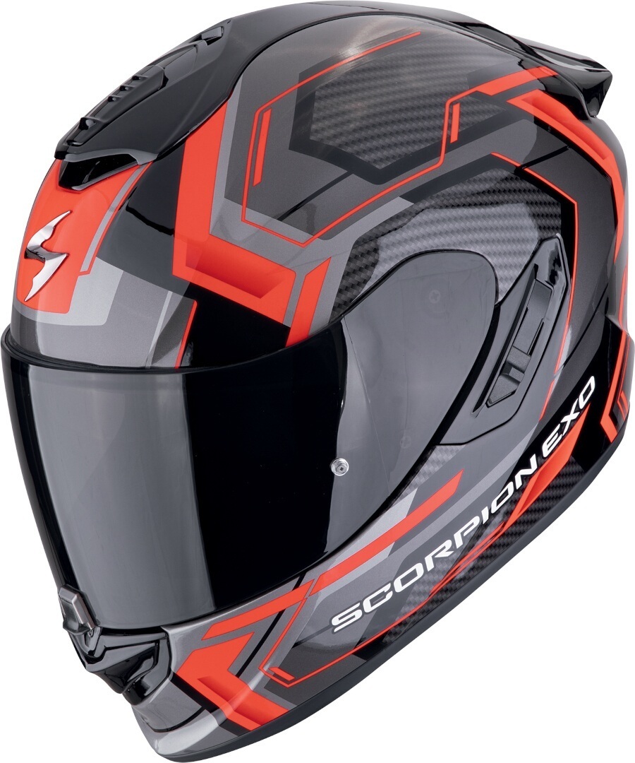 Scorpion EXO-1400 Evo II Air Linart Шлем Черный/Красный XXL (63/64) 