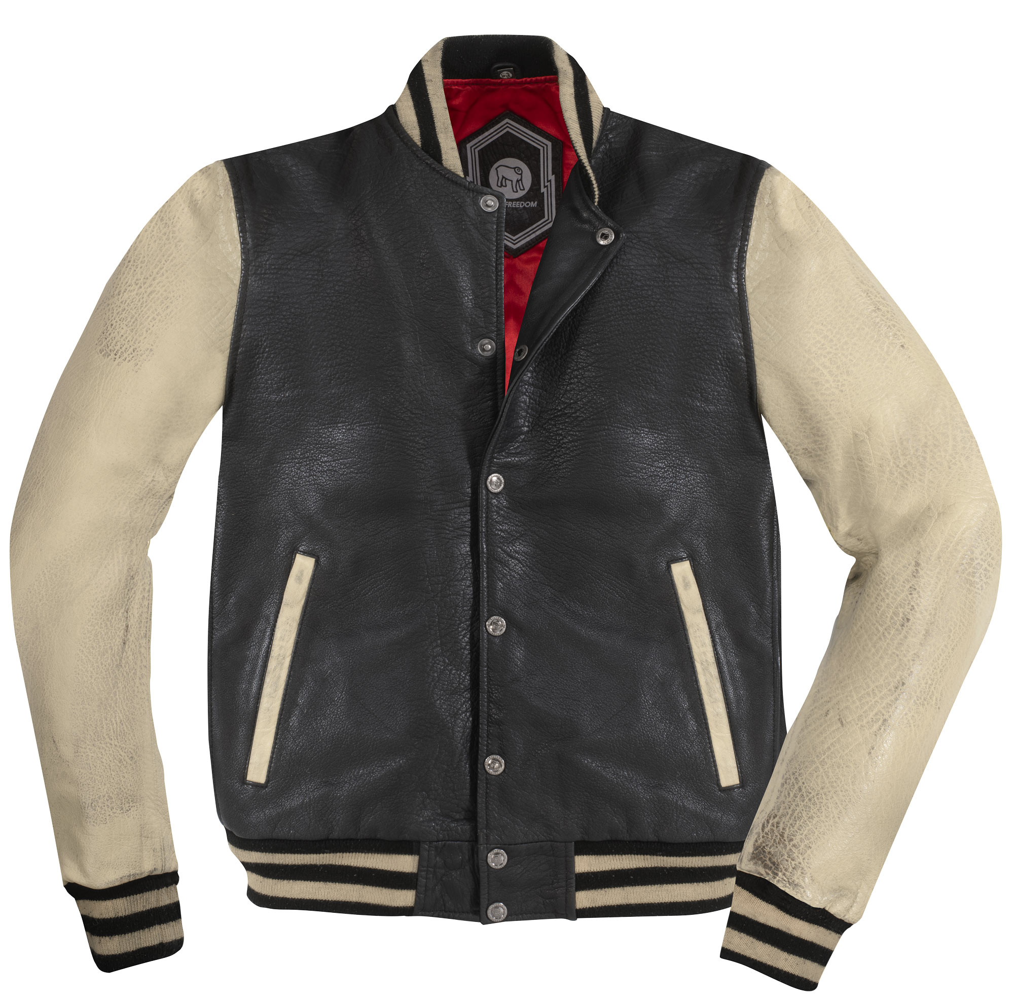 HolyFreedom Varsity College Кожаная куртка