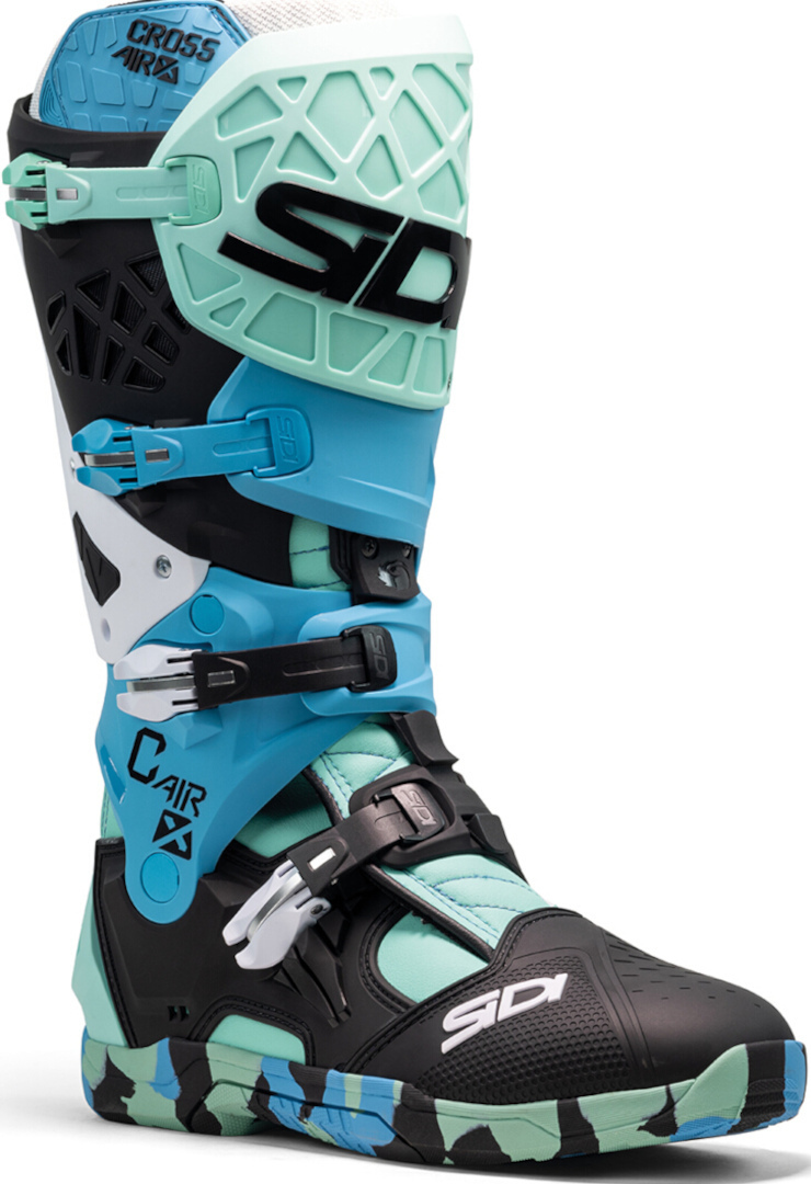 Sidi Crossair-X Ботинки для мотокросса Светло-синий/Черный 47 
