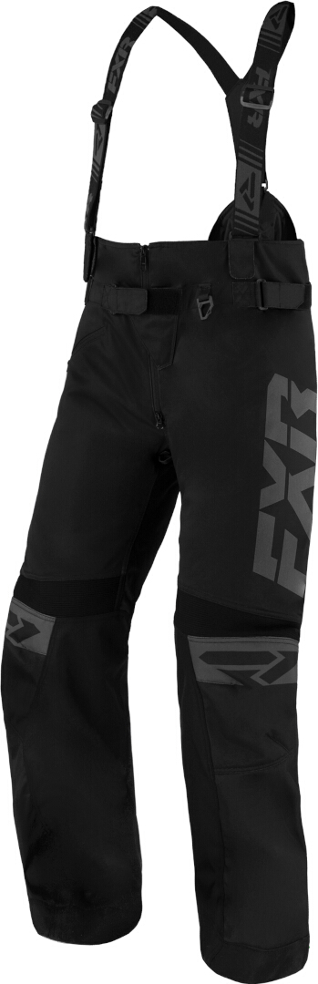 FXR RRX 2025 waterproof Snowmobile Bib Pants, black-grey, Size S for Men-image-331497245