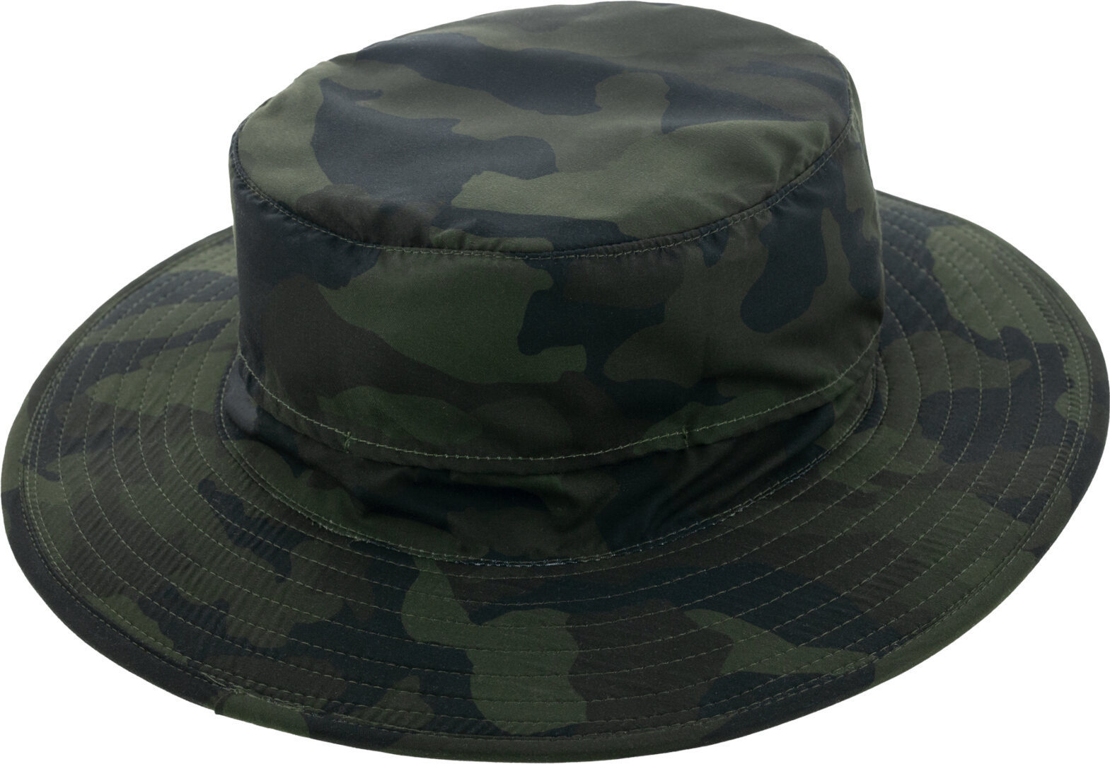 Side view of FXR Attack Youth Hat, green-brown for Men