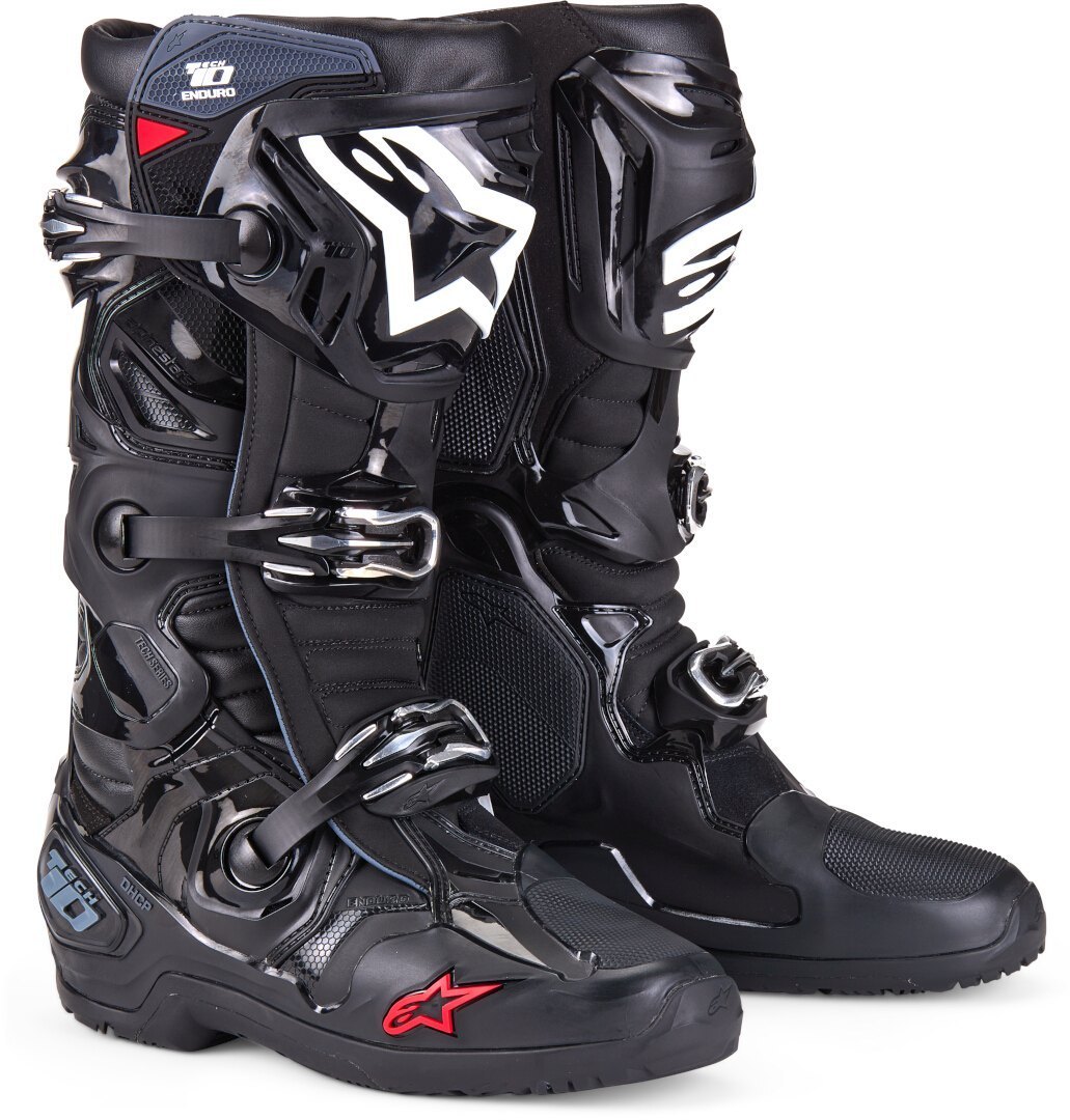 Alpinestars Tech 10 Enduro Ботинки для мотокросса Черный/Белый 7 (40.5) 