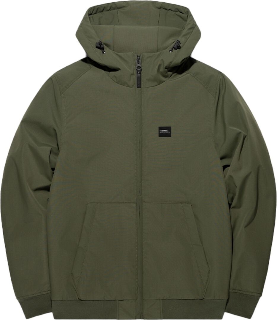 Vintage Industries Omega Veste, vert, taille 2XL pour Hommes