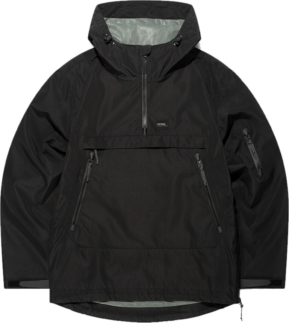 Vintage Industries Orleans Anorak, noir, taille 2XL pour Hommes