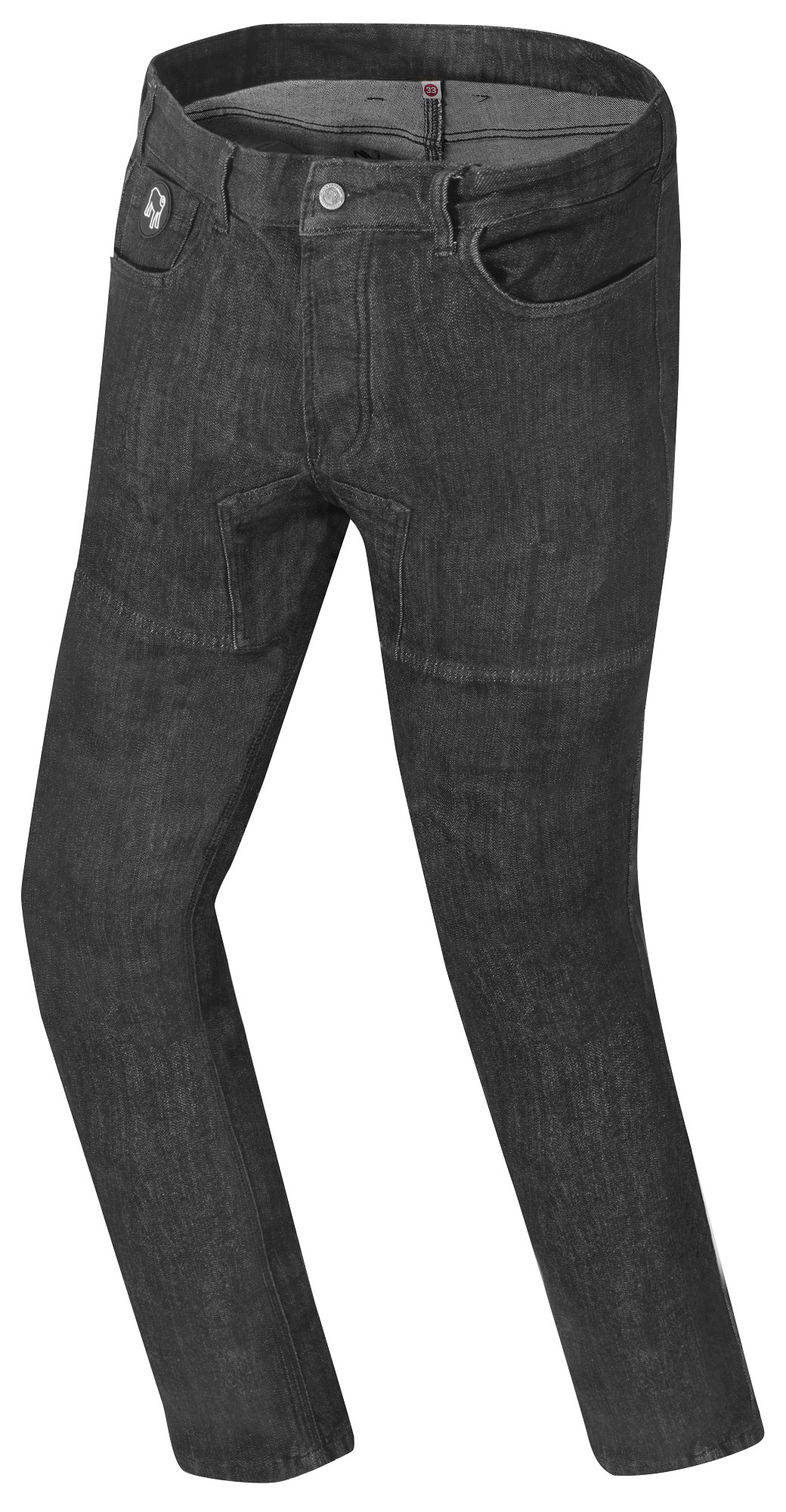 HolyFreedom 5 Pockets Jeans de moto, noir, taille 33 38 pour Hommes