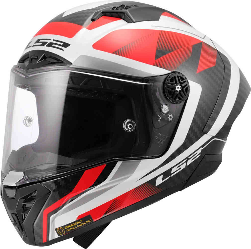LS2 FF805 Thunder GP Raute Carbon Шлем
