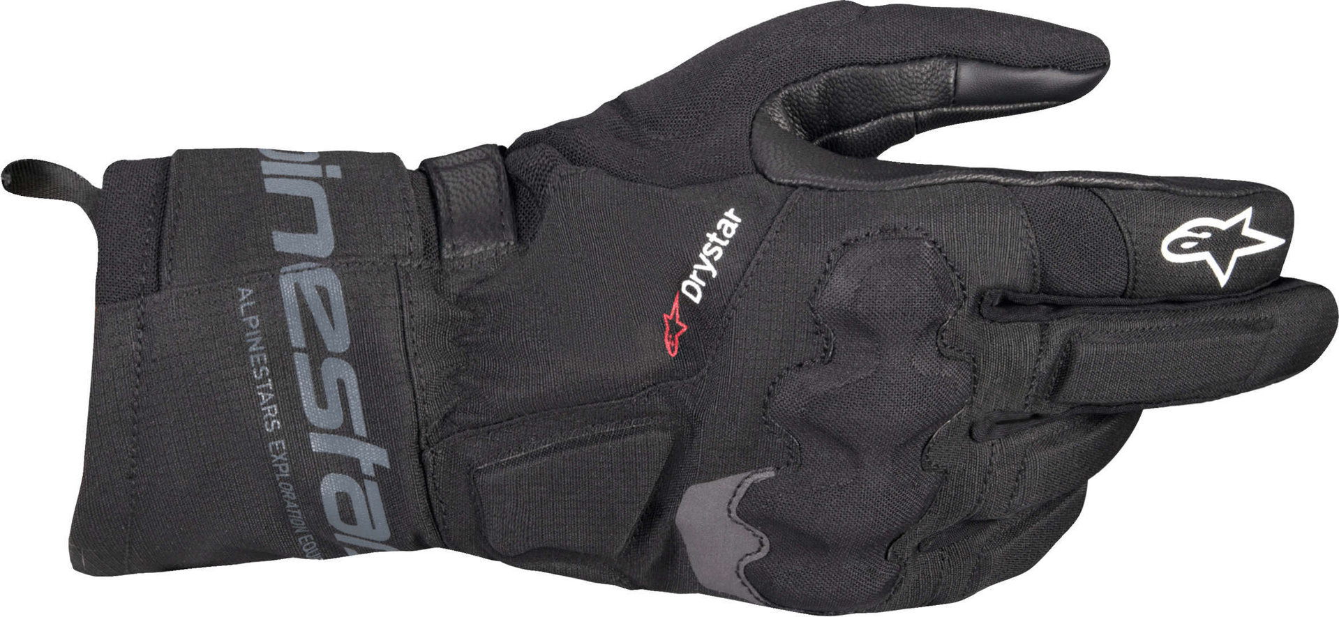 Alpinestars Men's Black Wt-3 Drystar Waterproof Motorcycle Gloves, For 2XL