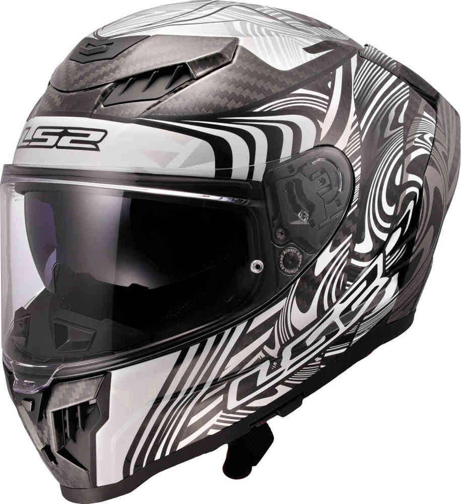 LS2 FF807 Dragon Enthum Carbon Шлем