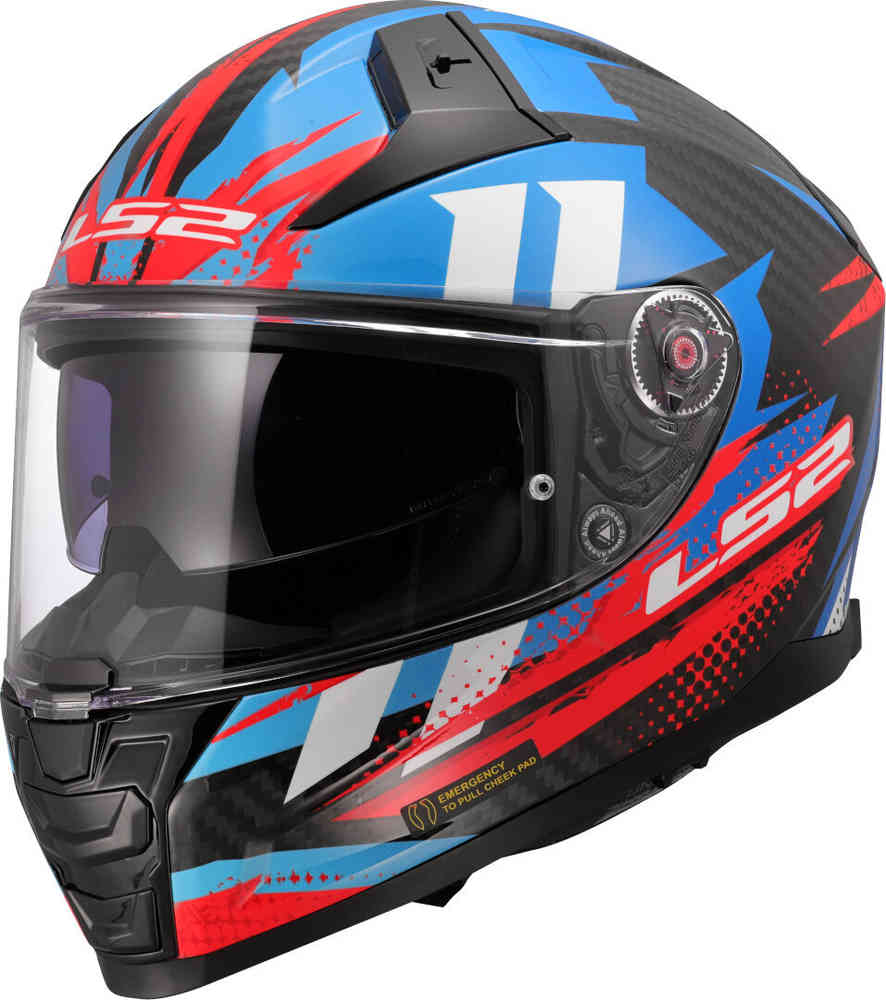 LS2 FF811 Vector II Carbon Tantic Шлем
