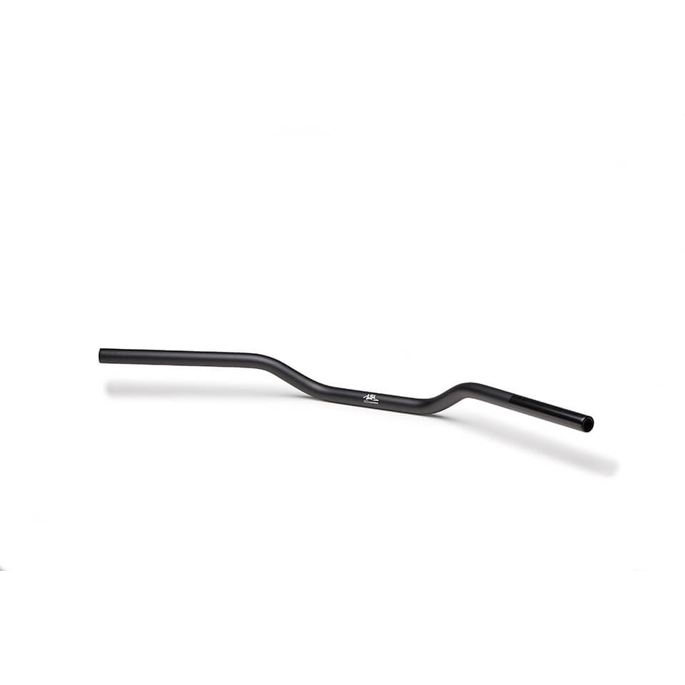 Guidon en aluminium HIGHSIDER pro A01, microbillé noir