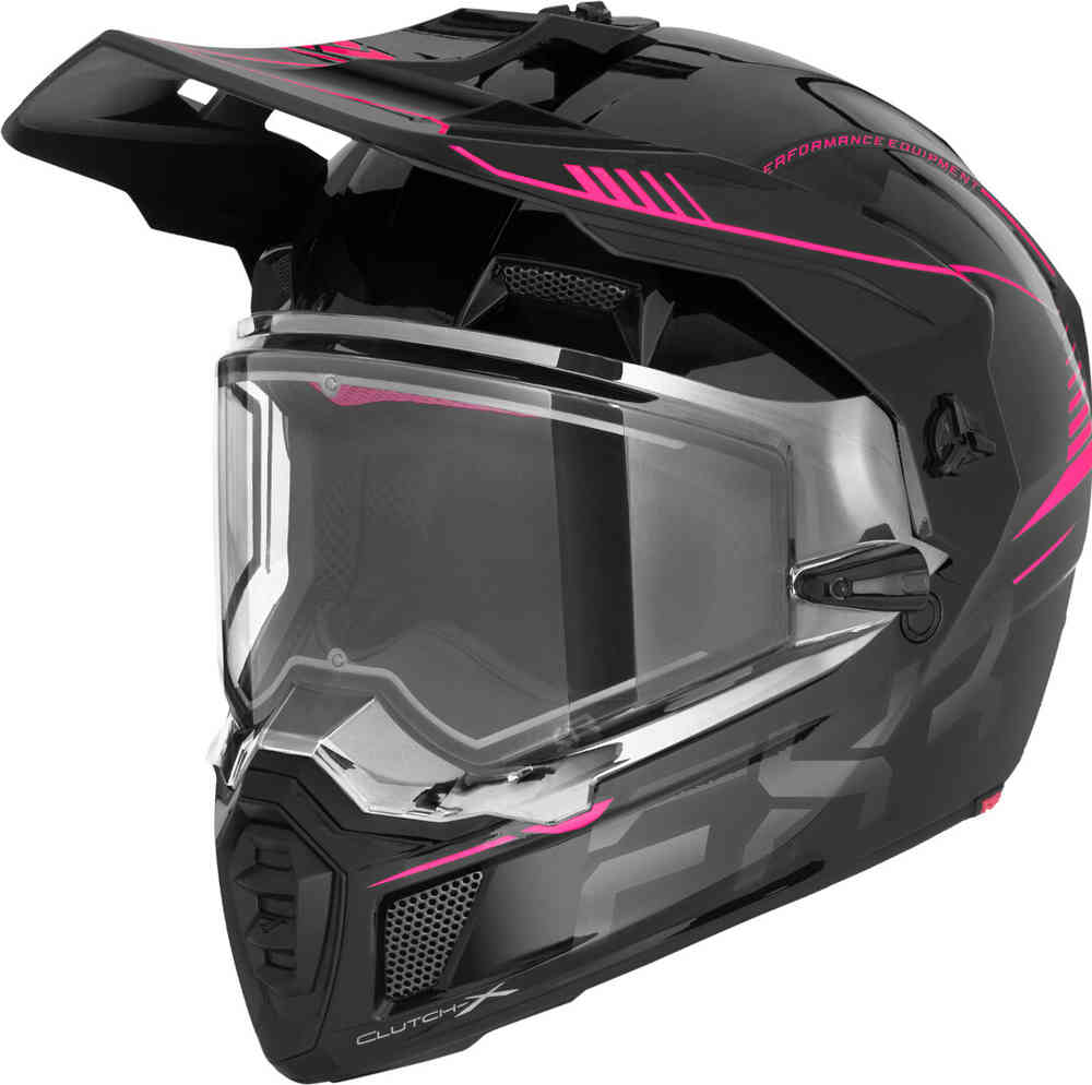 FXR Clutch X Pro Шлем для снегохода Черный матовый/Розовый XXS (51/52) 