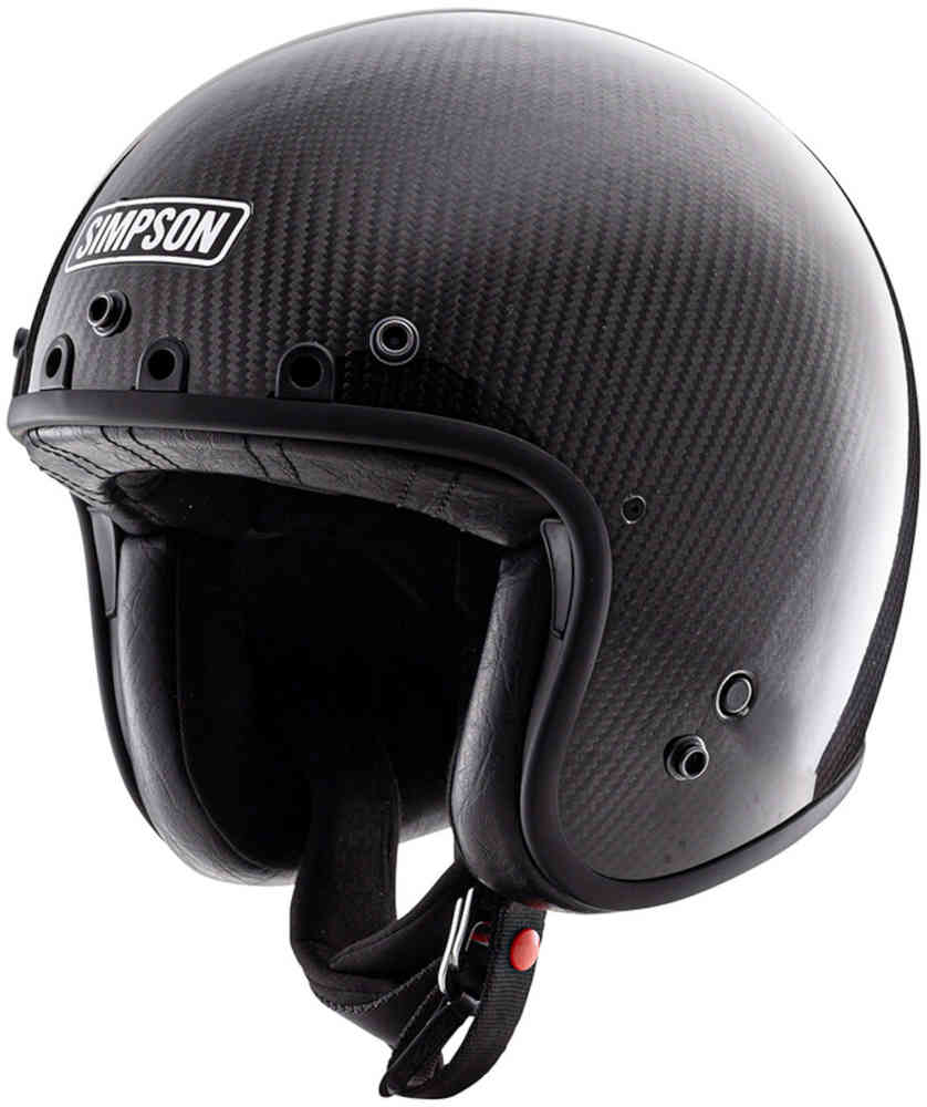 Simpson Chopper Carbon ジェットヘルメット - ベストプライス