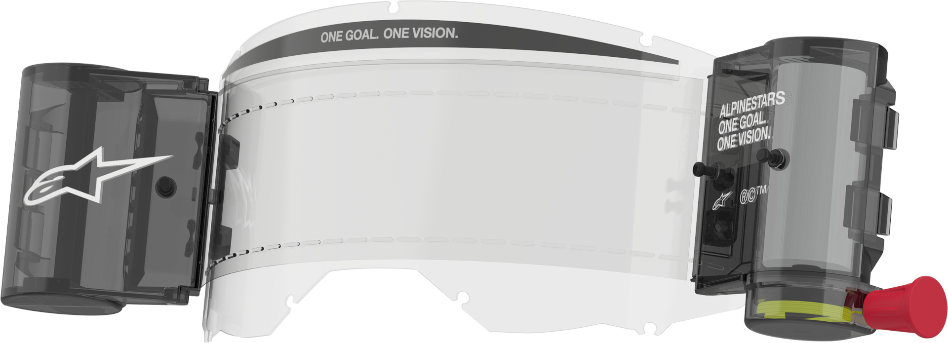 Alpinestars Vision Roll-Off System, clear-image-795482286