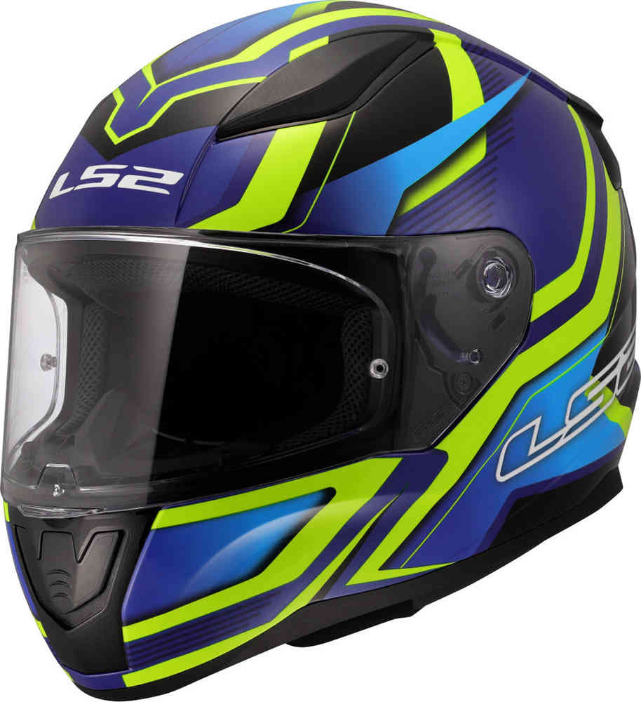 LS2 FF353 Rapid II Flitz Шлем Синий/неоновый желтый XS (53/54) 