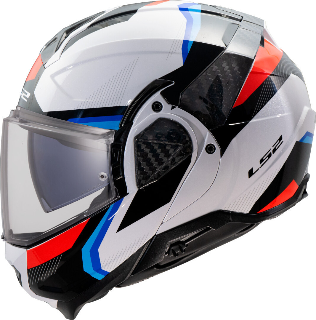 LS2 FF910 Advant II Triple Шлем Белый/Синий/Красный XXS (51/52) 